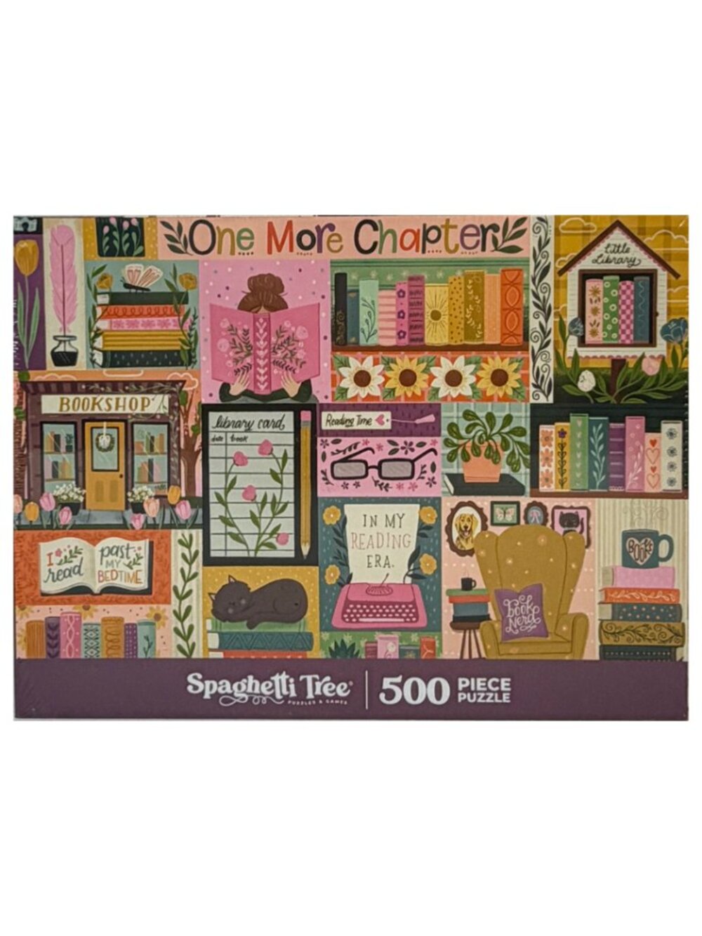 Spaghetti Tree One More Chapter 500 Piece Jigsaw Puzzle Book Lovers New Sealed